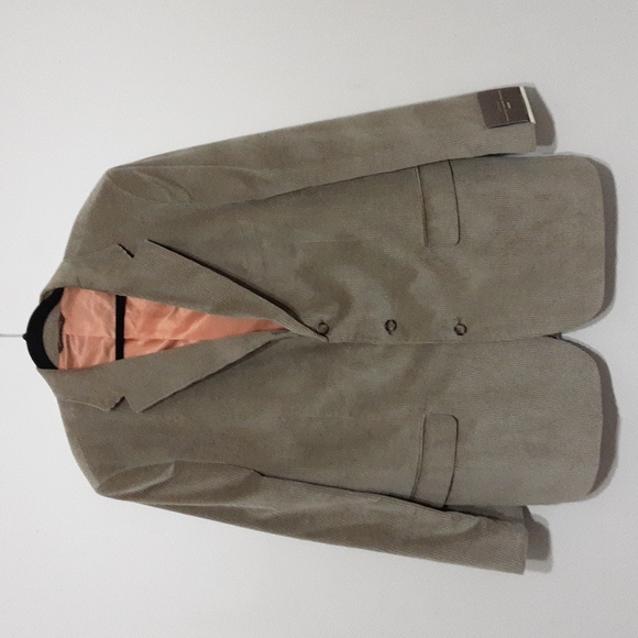 New Merona men's 3 button corduroy sportcoat jacket blazer size 48R - Picture 1 of 10